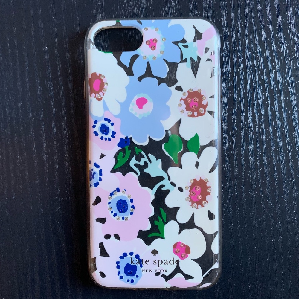 Kate Spade ♠️ crystal iPhone case 6 7 8